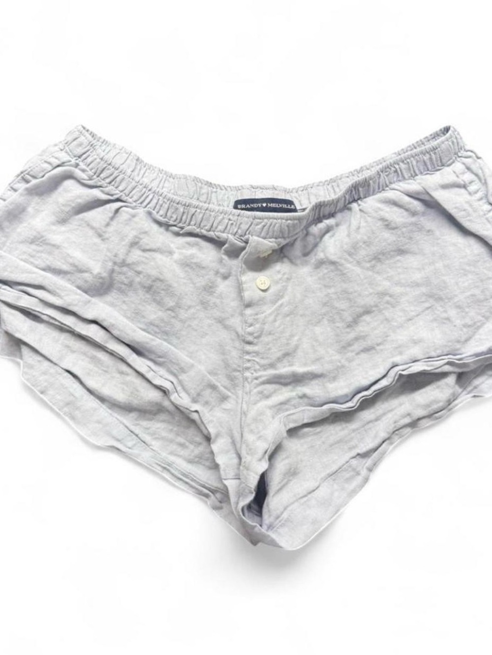 Brandy Melville Light Blue Women's Lounge Shorts